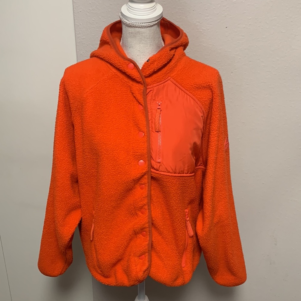 Billabong Red Fleece Jacket